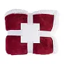 Sammia coral fleece blanket