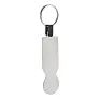 SteelCart trolley coin keyring