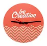 BeTime Wood D personalizirani zidni sat