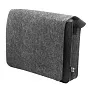 Refelt Courier RPET felt messenger bag
