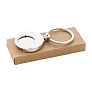 Cromo trolley coin keyring