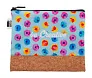 CreaBeauty Cork M RPET custom cosmetic bag