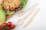 Woolly wooden cutlery, spoon
