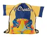 CreaDraw T RPET personalizirana torba s vezicama