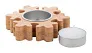 Rognan Christmas candle, star