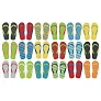 CreaPlaya customisable beach slippers