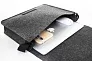 Refelt Courier RPET felt messenger bag