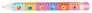 Sharpy 24 24 cm ruler, pencil