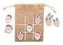 Juxo Christmas tic-tac-toe, Santa Claus & reindeer