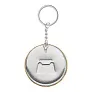 KeyBadge Bottle pin button keyring