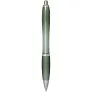 Nash RCS recycled plastic ballpoint pen with coloured barrel and grip (blue ink)