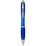 Nash RCS recycled plastic ballpoint pen with coloured barrel and grip (blue ink)
