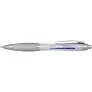 Nash RCS recycled plastic ballpoint pen with coloured barrel and grip (blue ink)