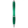 Nash RCS recycled plastic ballpoint pen with coloured barrel and grip (blue ink)