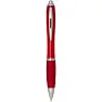 Nash RCS recycled plastic ballpoint pen with coloured barrel and grip (blue ink)