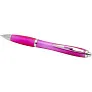 Nash RCS recycled plastic ballpoint pen with coloured barrel and grip (blue ink)
