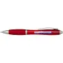Nash RCS recycled plastic ballpoint pen with coloured barrel and grip (blue ink)