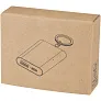 Arcturus Prijenosna baterija od recikliranog aluminija 2000 mAh s privjeskom za ključeve