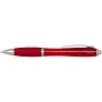 Nash RCS recycled plastic ballpoint pen with coloured barrel and grip (blue ink)