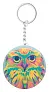 KeyBadge Mini pin button keyring