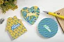 CreaStick Heart custom sticky notepad