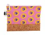 CreaBeauty Cork S RPET custom cosmetic bag