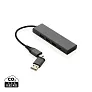  Terra hub s 3 USB ulaza izrađen od RCS recikliranog aluminija - XD Xclusive