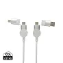 Oakland RCS recycled plastic 6-in-1 fast charging 45W cable - Urban Vitamin