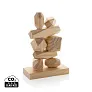  Ukiyo Crios wooden balancing rocks in pouch - Ukiyo