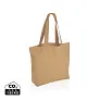  Impact AWARE™ recycled canvas shopper w/pocket 240gsm undyed - XD Collection