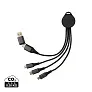  Terra RCS recycled aluminum 6-in-1 charging cable - XD Xclusive