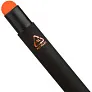  Recycled aluminium rubberized ballpen Formentera