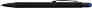  Recycled aluminium rubberized ballpen Formentera
