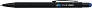  Recycled aluminium rubberized ballpen Formentera