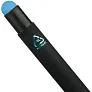  Recycled aluminium rubberized ballpen Formentera