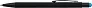  Recycled aluminium rubberized ballpen Formentera