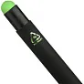 Recycled aluminium rubberized ballpen Formentera