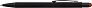  Recycled aluminium rubberized ballpen Formentera