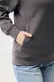 Iqoniq Yengo recycled cotton hoodie with sidepockets - iqoniq