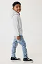 Iqoniq Yengo kids recycled cotton hoodie with sidepockets - iqoniq
