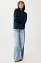 Iqoniq Yengo recycled cotton hoodie with sidepockets - iqoniq