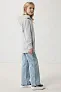 Iqoniq Yengo kids recycled cotton hoodie with sidepockets - iqoniq