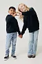 Iqoniq Yengo kids recycled cotton hoodie with sidepockets - iqoniq