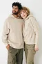Iqoniq Yengo recycled cotton hoodie with sidepockets - iqoniq