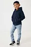 Iqoniq Yengo kids recycled cotton hoodie with sidepockets - iqoniq