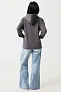 Iqoniq Yengo recycled cotton hoodie with sidepockets - iqoniq