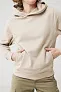 Iqoniq Yengo recycled cotton hoodie with sidepockets - iqoniq