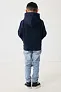 Iqoniq Yengo kids recycled cotton hoodie with sidepockets - iqoniq