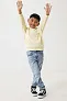 Iqoniq Yengo kids recycled cotton hoodie with sidepockets - iqoniq