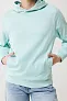 Iqoniq Yengo recycled cotton hoodie with sidepockets - iqoniq